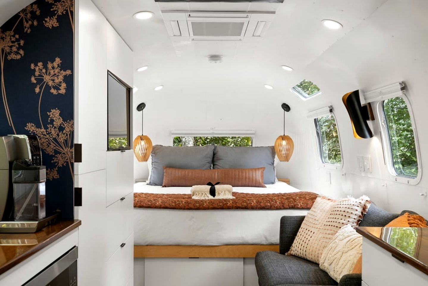 Luxury Airstream Rental for Intimate Getaways to Pisgah Forest, North Carolina