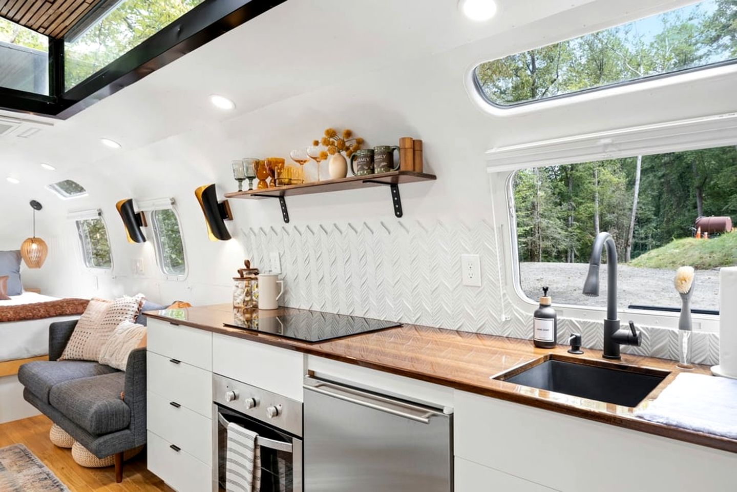 Luxury Airstream Rental for Intimate Getaways to Pisgah Forest, North Carolina