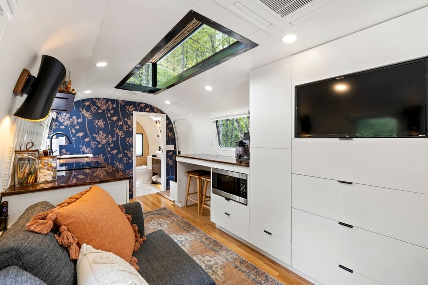 Luxury Airstream Rental for Intimate Getaways to Pisgah Forest, North Carolina