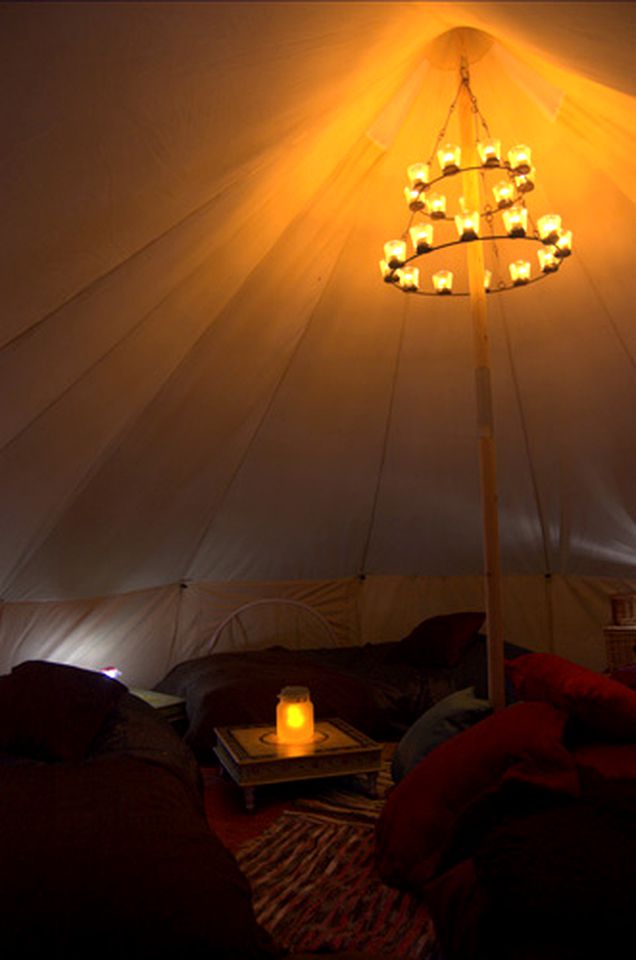 Luxury Bell Tents Ideal for a Romantic Retreat in the Stunning Countryside of Bath, United Kingdom