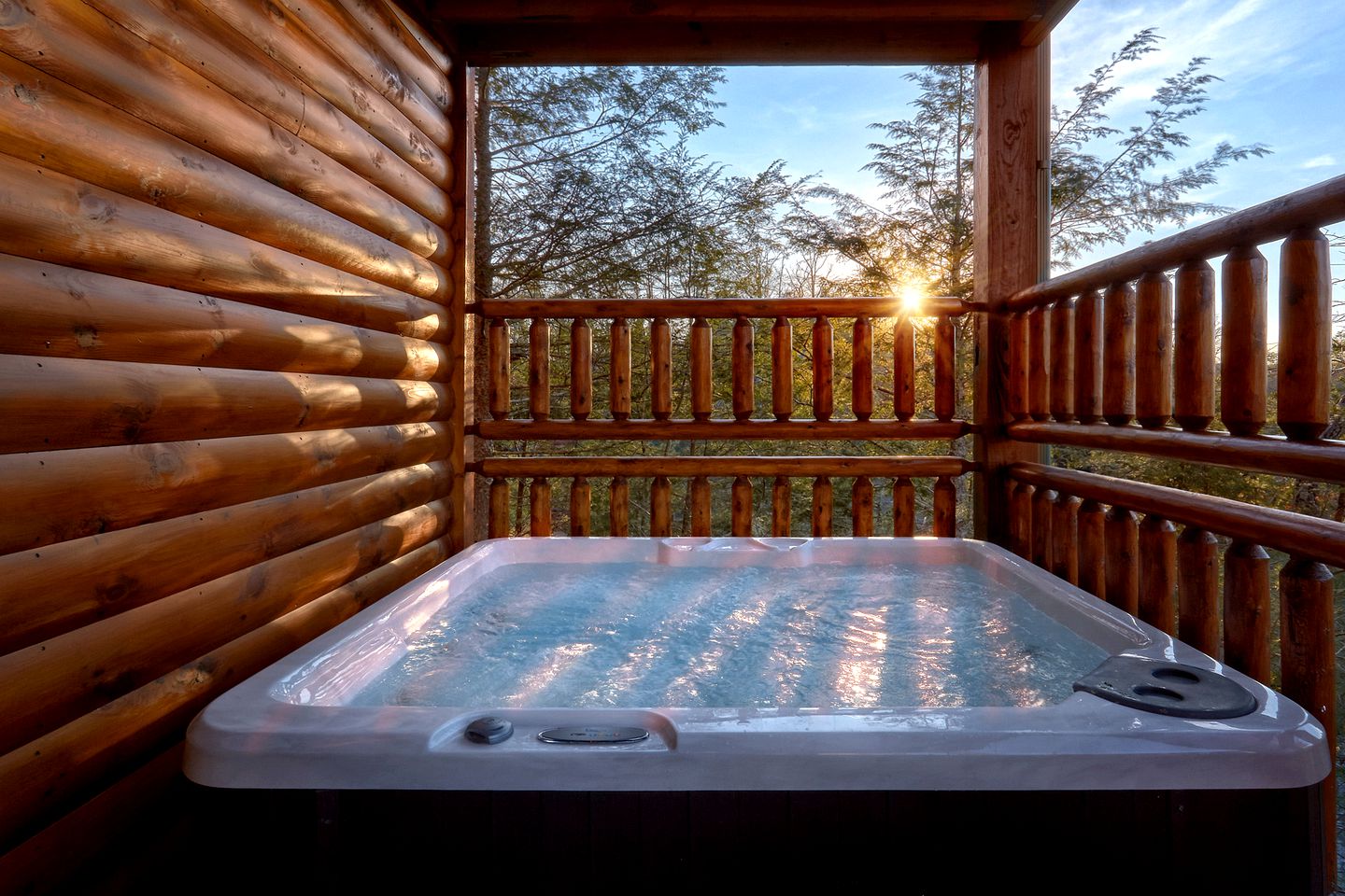 Luxury Cabin Rental with Heated Indoor Pool near Gatlinburg, TN