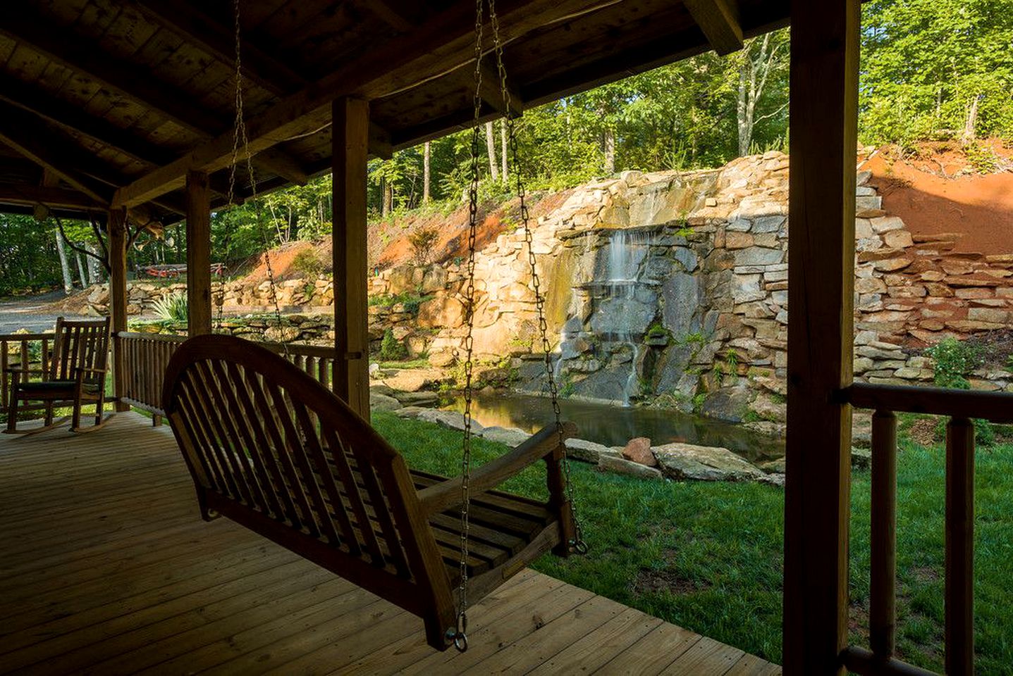 Log Cabin Rental in Mill Spring near Lake Lure, North Carolina
