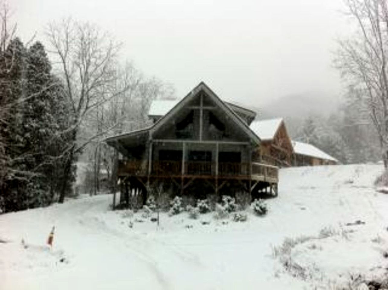 Luxury Cabin Rental With Creek Access in Maggie Valley, North Carolina