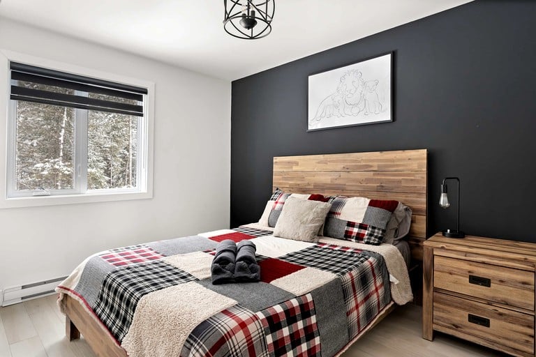 Cabins (Canada, Notre dame de la Merci, Quebec)