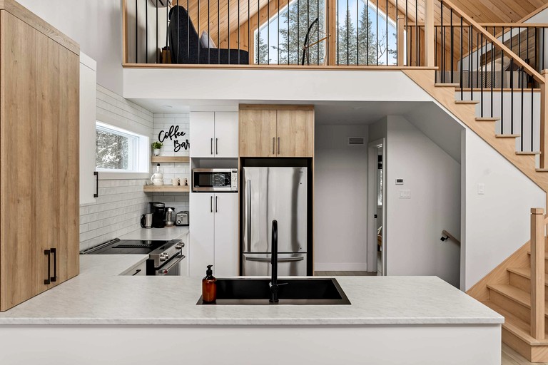 Cabins (Canada, Notre dame de la Merci, Quebec)