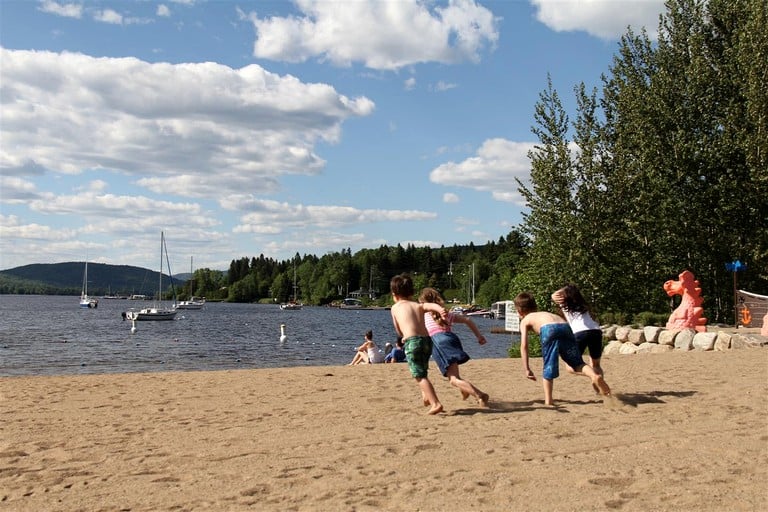 Cabins (Canada, Notre dame de la Merci, Quebec)