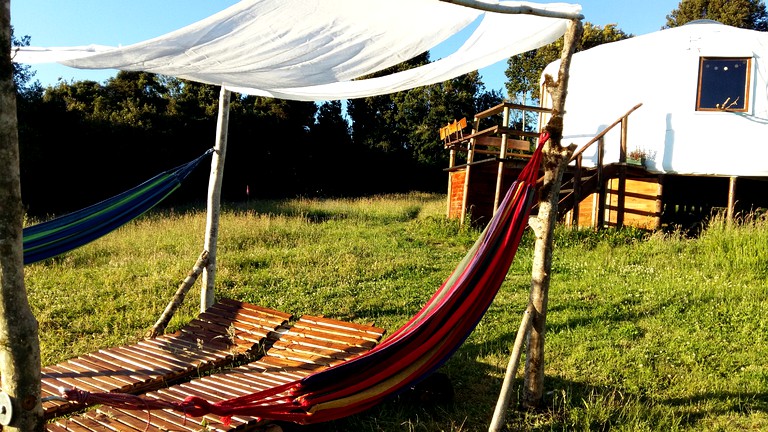 Yurts (Puyehue, Los Lagos, Chile)