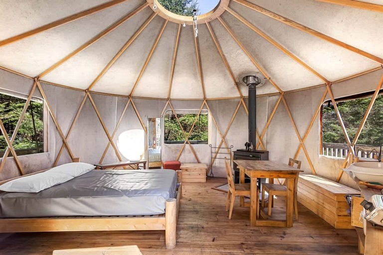 Yurts (Canada, Harrington, Quebec)