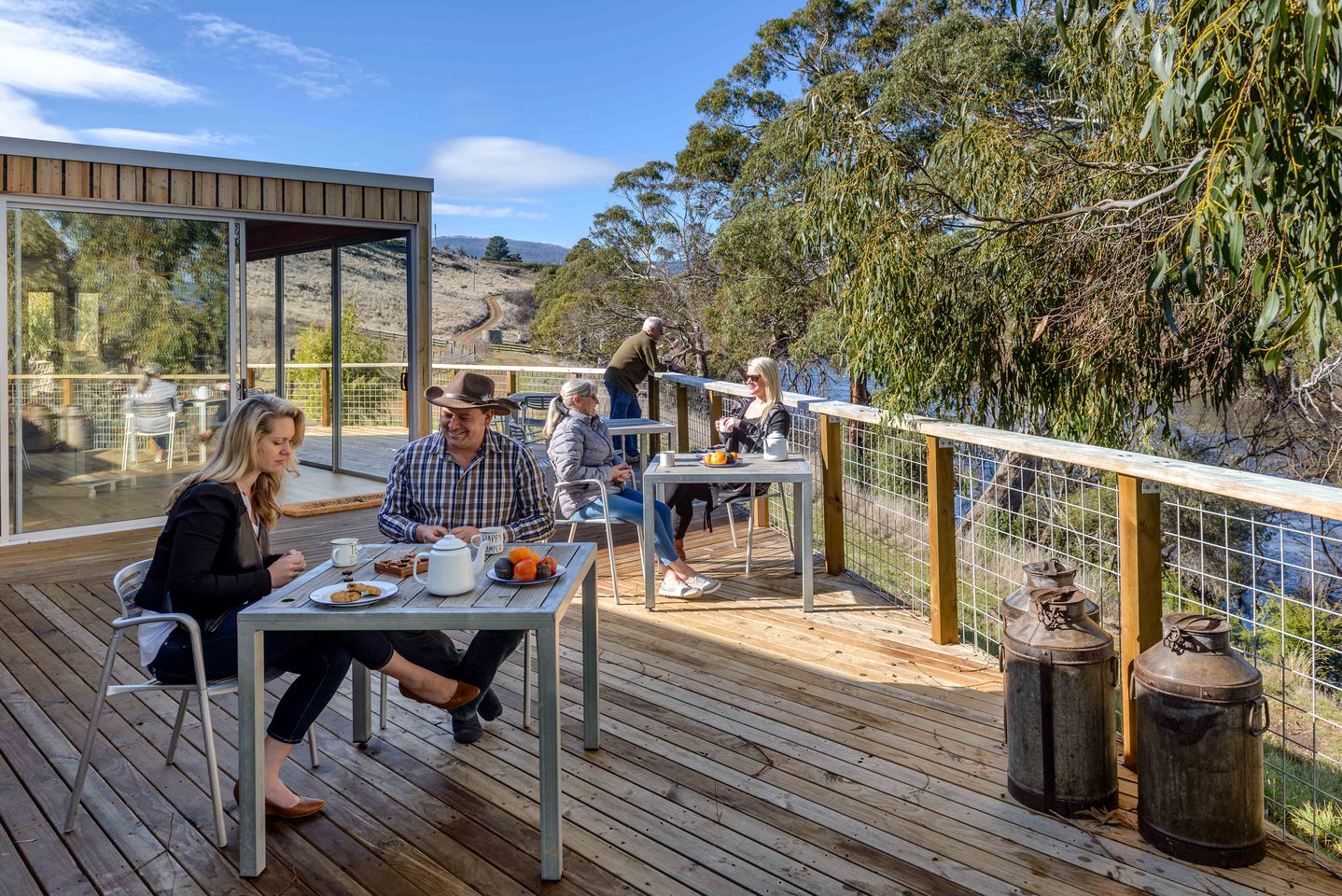 Luxury Camping Retreat on Derwent Riverfront in Tasmania, Australia