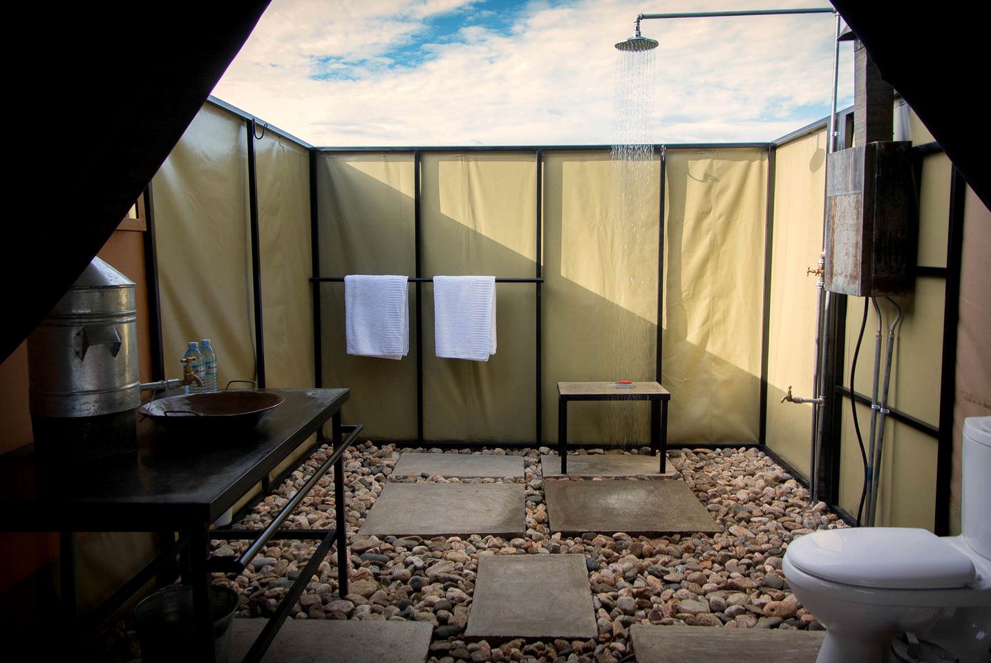 Luxury Camping Safari Tent in Stunning Queen Elizabeth National Park in Uganda