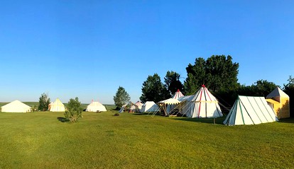 Luxury Camping Tent on a Medieval-Themed Property near Calgary, Canada photo 4