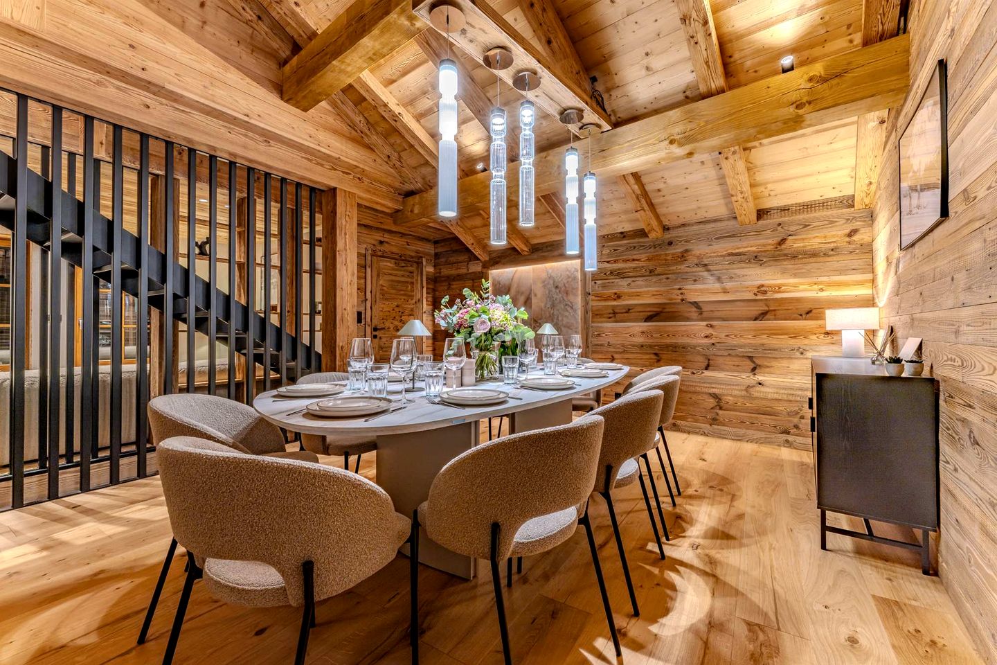 Luxury Chalet with Jacuzzi & Sauna near Ski Lifts in Megève, French Alps