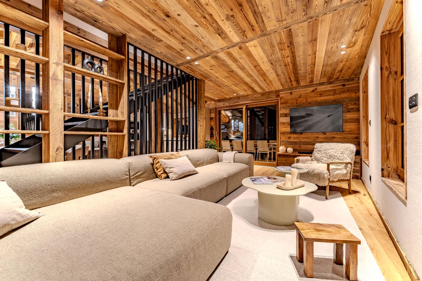 Luxury Chalet with Jacuzzi & Sauna near Ski Lifts in Megève, French Alps