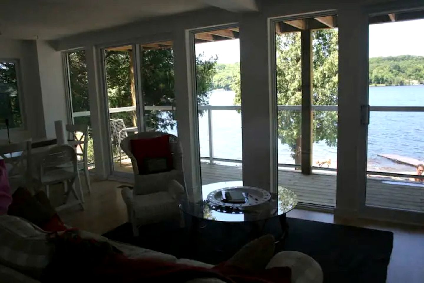 Cozy Lower Apartment in Luxury Cottage Resort Rental in Land O' Lakes Region of Ontario