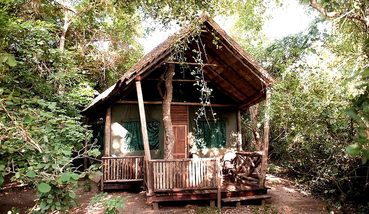 Luxury Cottages on the Banks of Rufiji River, Tanzania