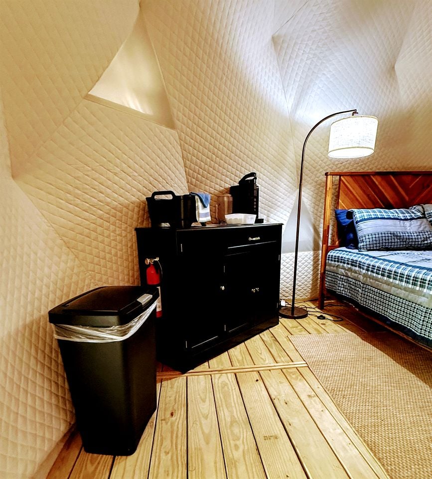 Whimsical Dome Escape Amid the Majestic Mountains and Enchanting Rivers of New York