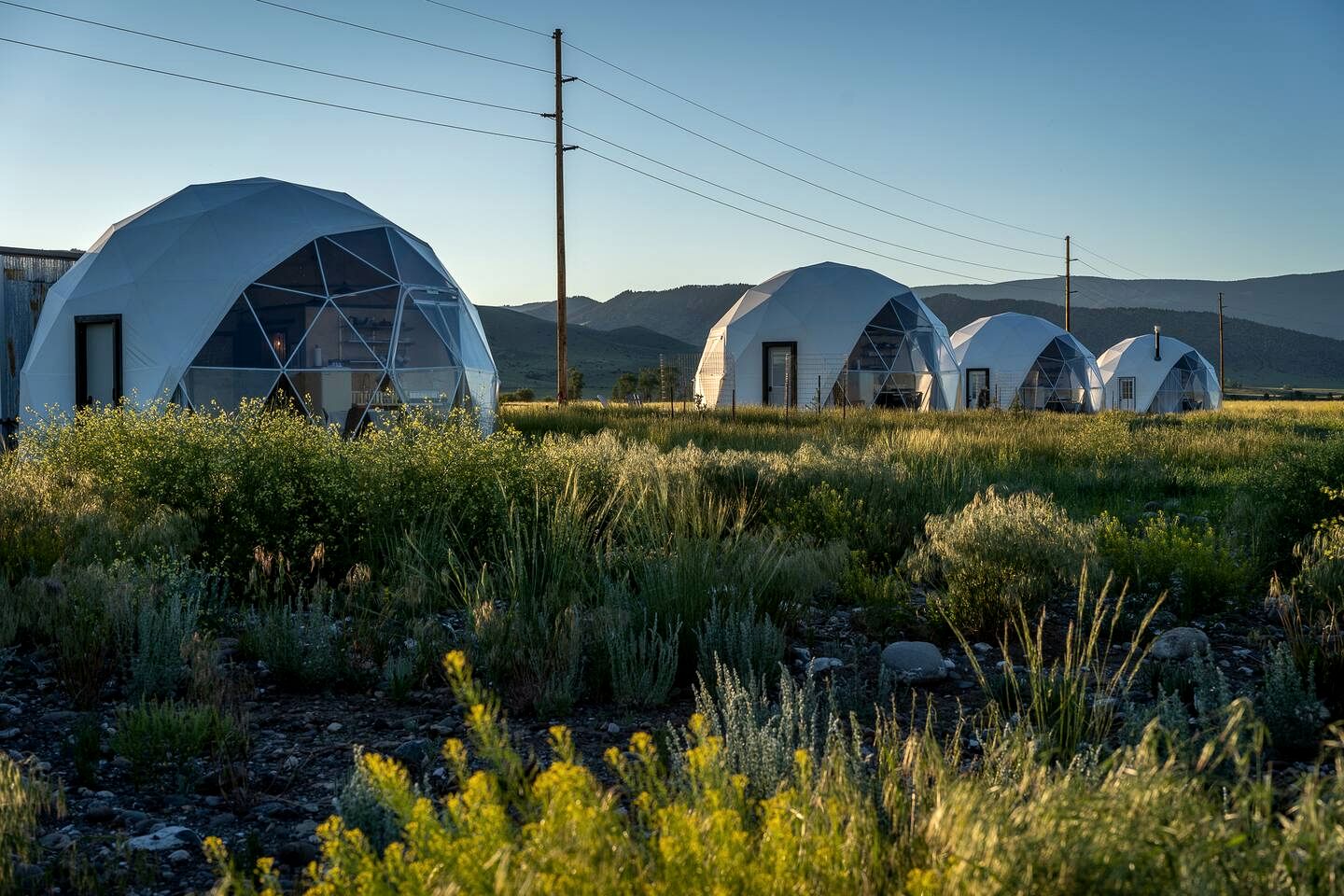 Luxury Montana Dome Retreat with Breathtaking Views Near Yellowstone National Park, Montana