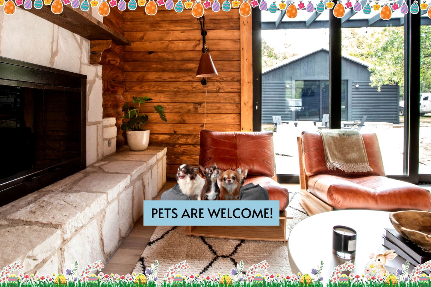 Luxury Fredericksburg Log Cabin with Heated Pool, Hot Tub & Game Room Near Main Street, Fredericksburg, TX