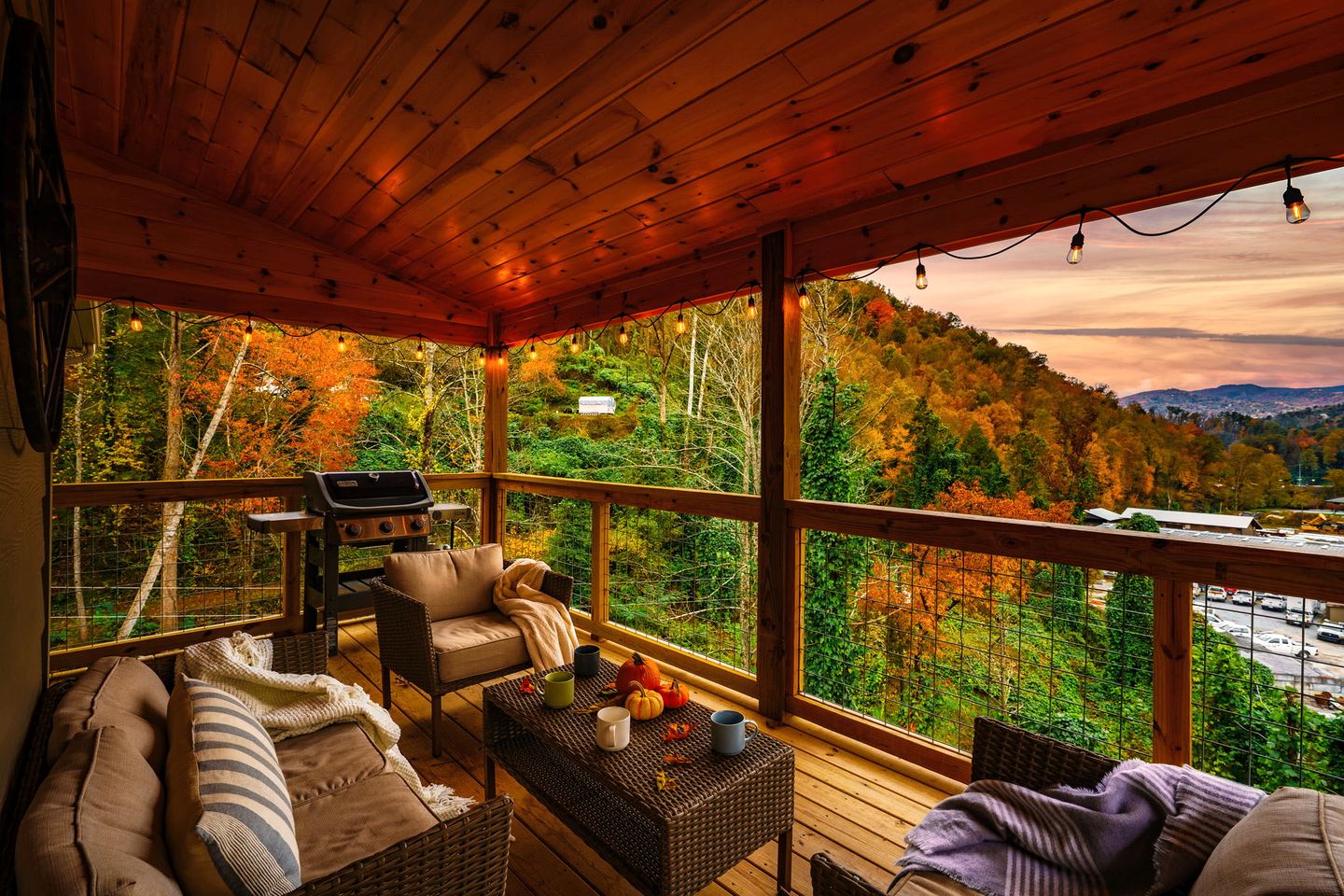 Luxury Gatlinburg Cabin with Game Room & Hot Tub near Trolley in Gatlinburg, Tennessee