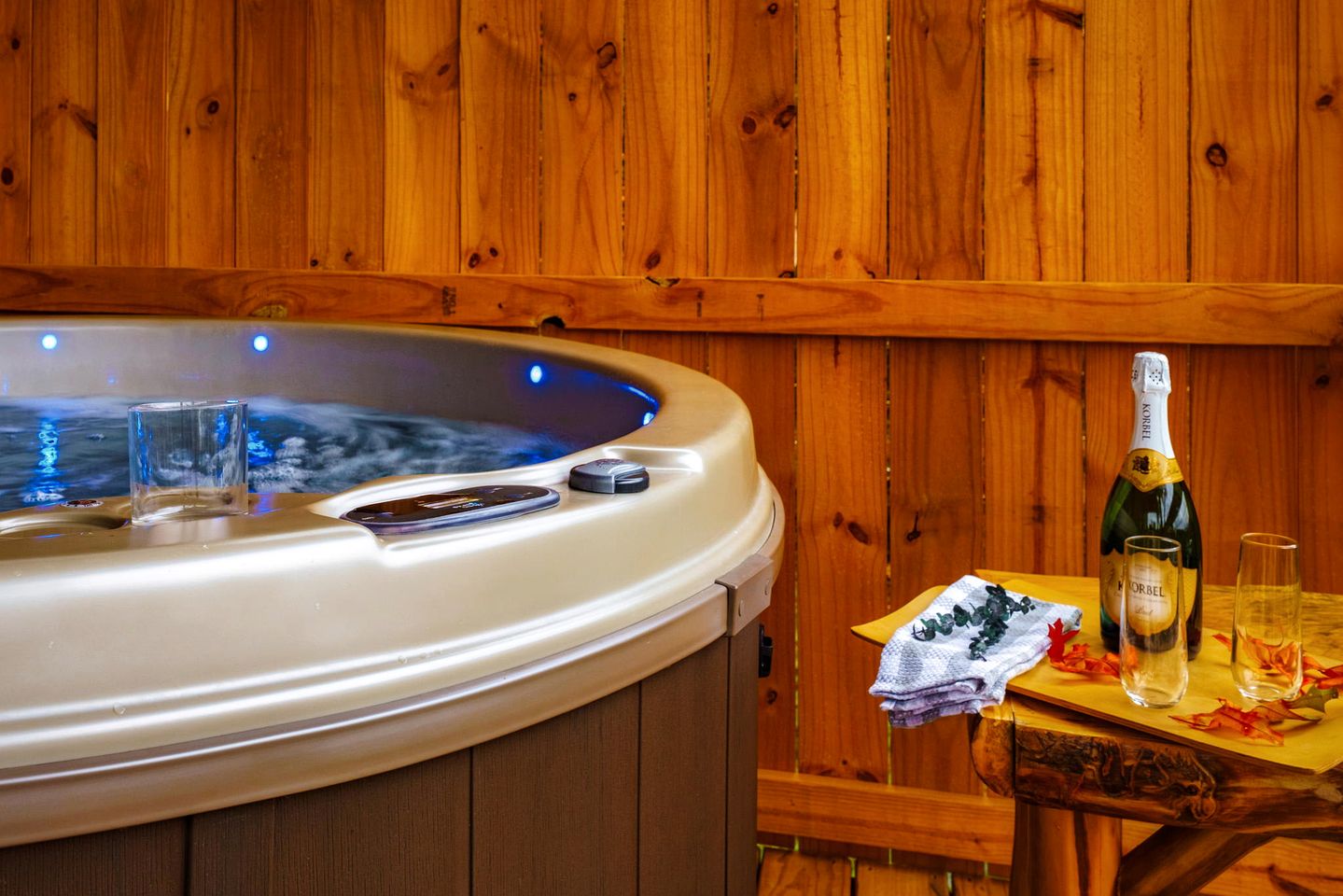 Luxury Gatlinburg Cabin with Game Room & Hot Tub near Trolley in Gatlinburg, Tennessee