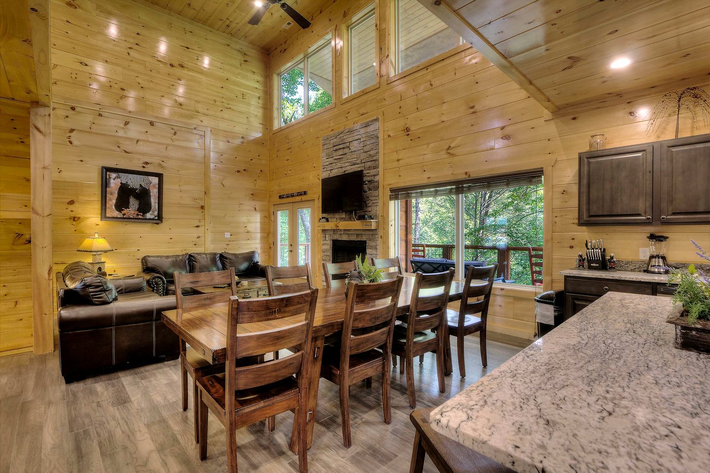 Luxury Gatlinburg Cabin with Theater & Game Room near Great Smoky Mountains National Park, TN
