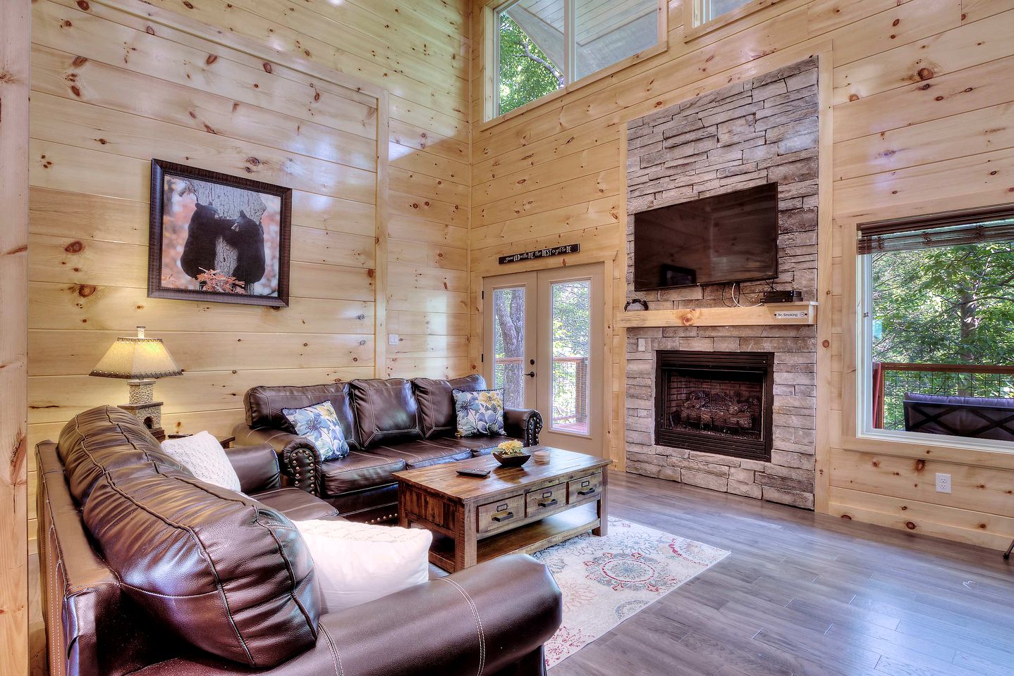 Luxury Gatlinburg Cabin with Theater & Game Room near Great Smoky Mountains National Park, TN