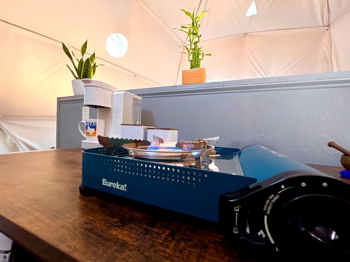 Glamping Remote Modern / Luxury Dome 1, Cabins, Douglassville, United States of America