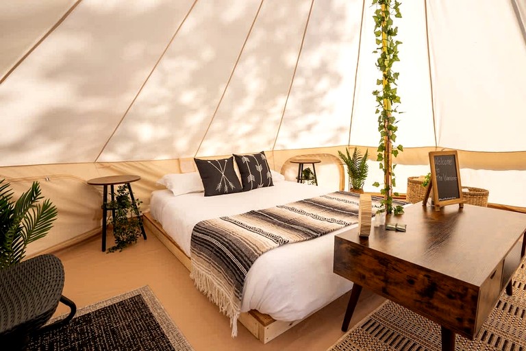 Bell Tents (Canada, Northern Bruce Peninsula, Ontario)