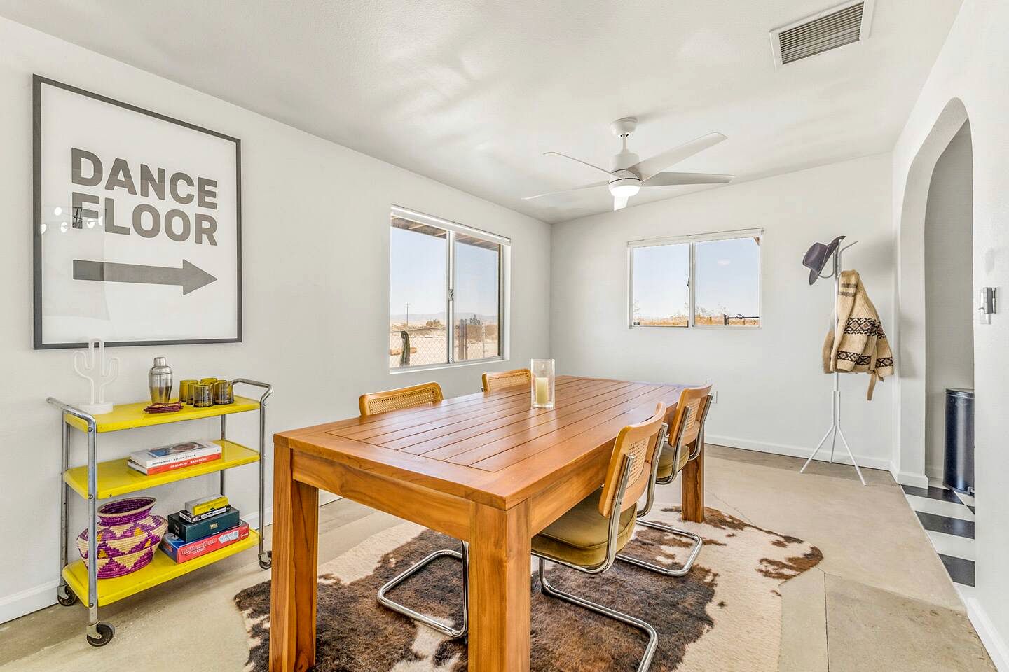 Luxury Glamping Vacation Rental for Four for Stargazing near Joshua Tree National Park, California