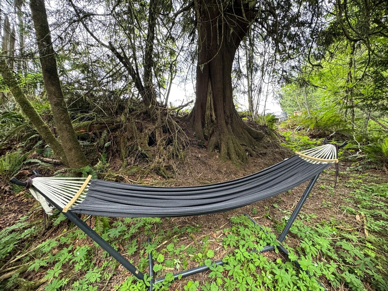 Luxury Canvas Retreat w/ Rain Shower & Firepit in Brush Prairie, Washington