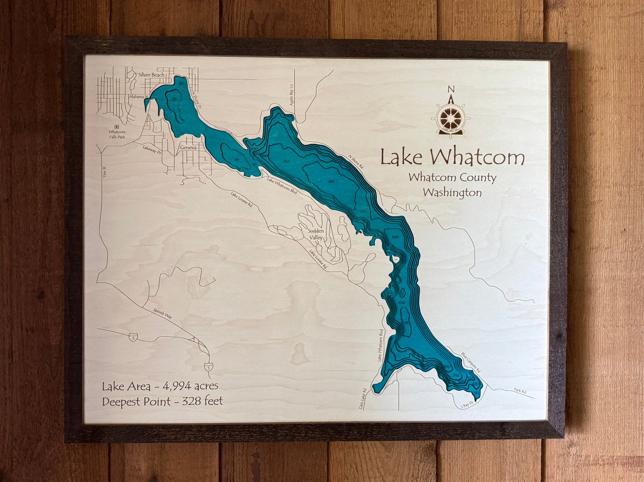 Serene Lake Whatcom Retreat with Dock & Hot Tub Near Bellingham in Sedro-Woolley, Washington