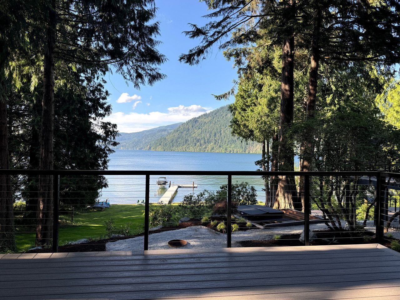 Serene Lake Whatcom Retreat with Dock & Hot Tub Near Bellingham in Sedro-Woolley, Washington