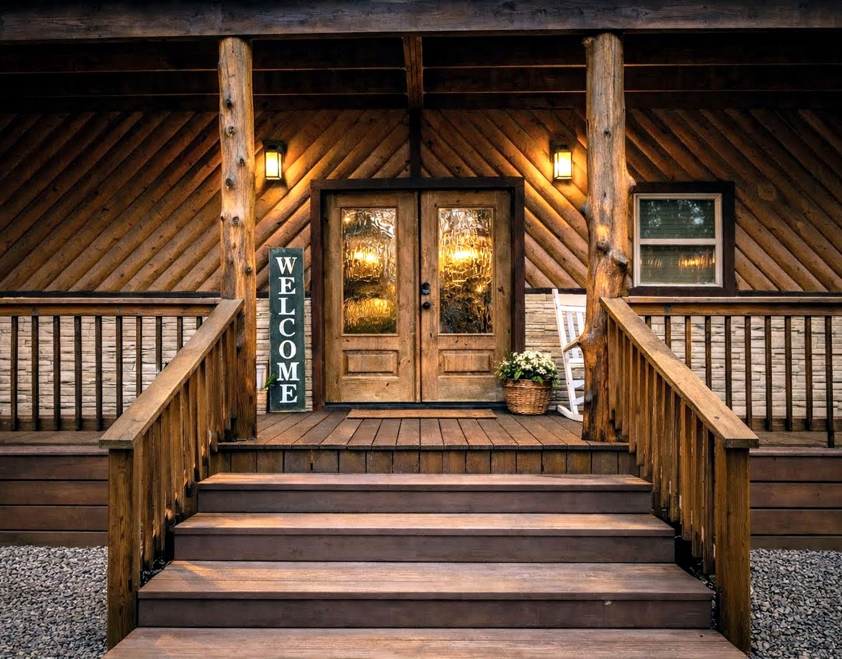 Luxury Lodge with Hot Tub, Pool & Game Room near Broken Bow Lake – Hochatown, OK