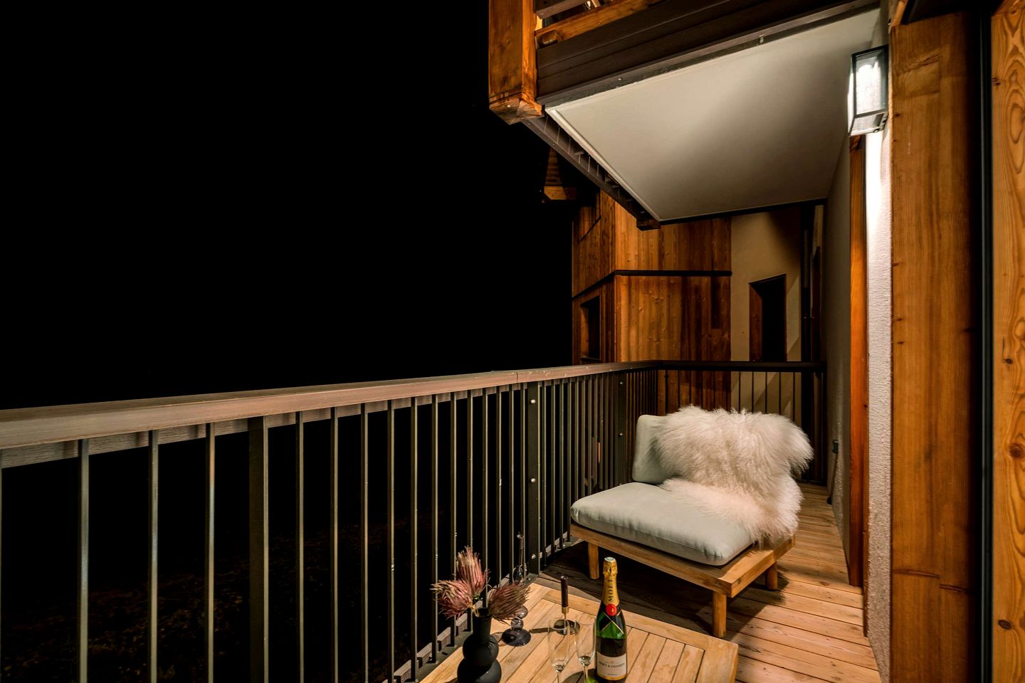 Luxury Alpine Penthouse with Private Sauna near Ski Lifts in Courchevel, France