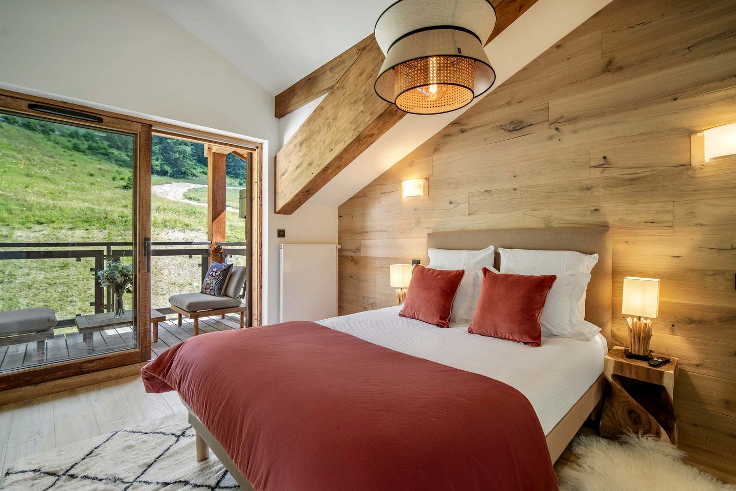 Luxury Alpine Penthouse with Private Sauna near Ski Lifts in Courchevel, France