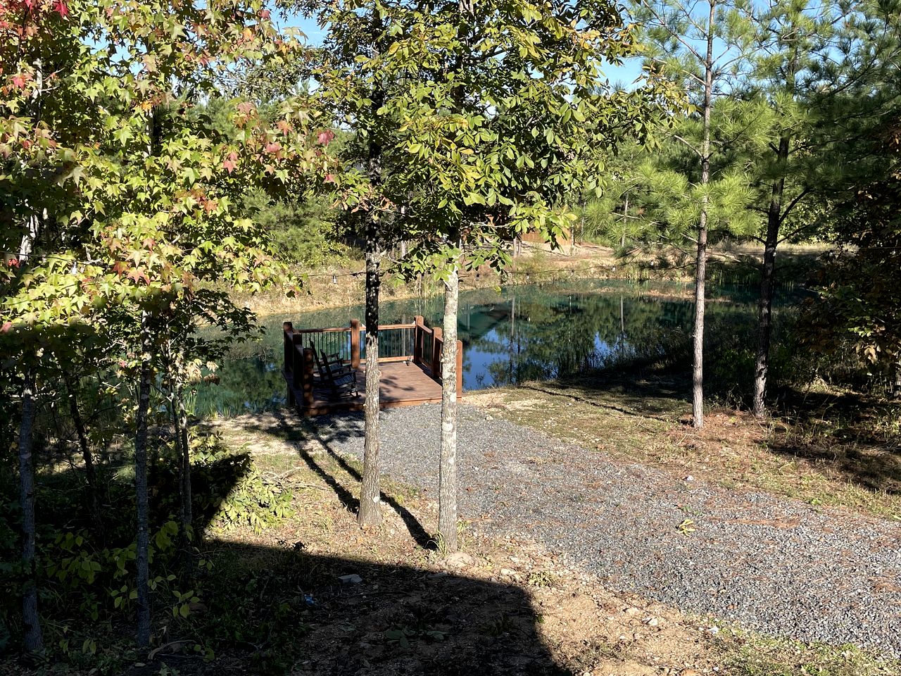 Beautiful Cabin with Hot-tub and Great Forest Sights in Hochatow, Oklahoma