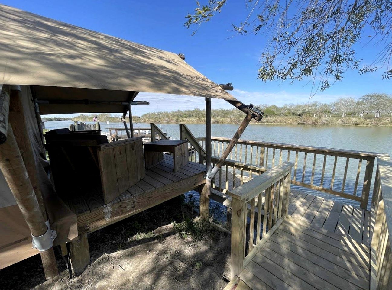 Safari Tent Glamping Minutes from SpaceX Launches in Brownsville, TX