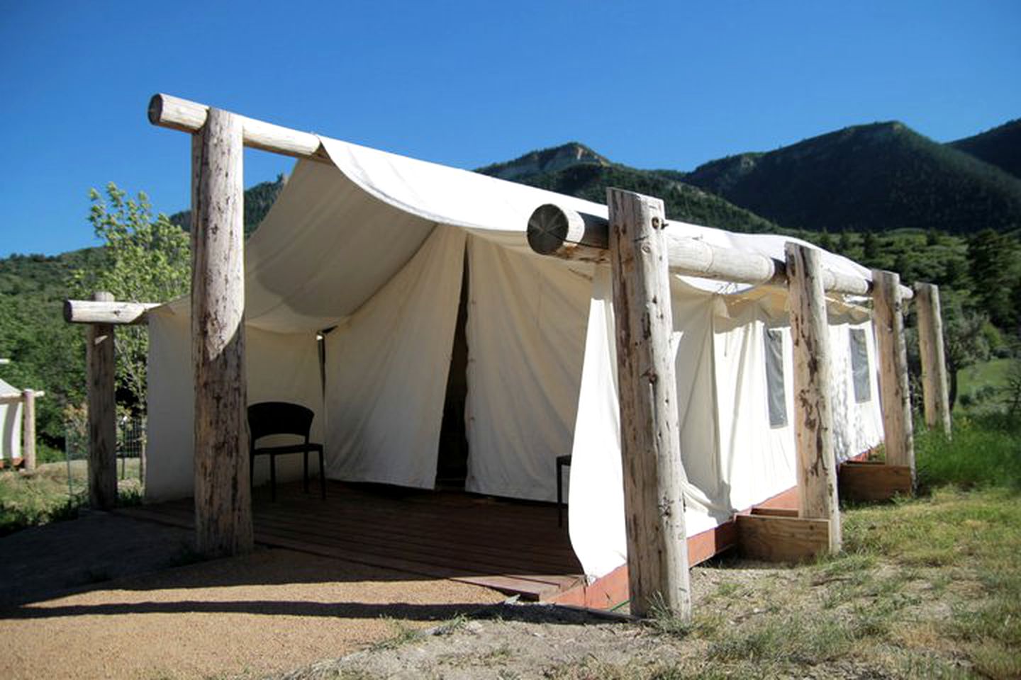 Luxury Safari Tents for Groups Only on Ranch near DeBeque, Colorado