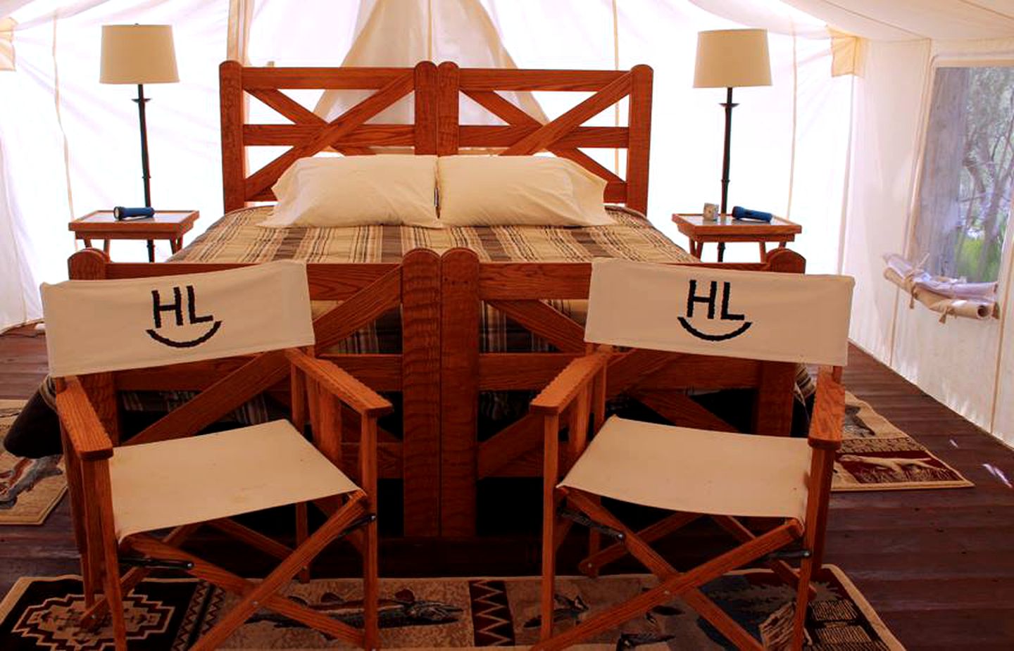 Luxury Safari Tents for Groups Only on Ranch near DeBeque, Colorado