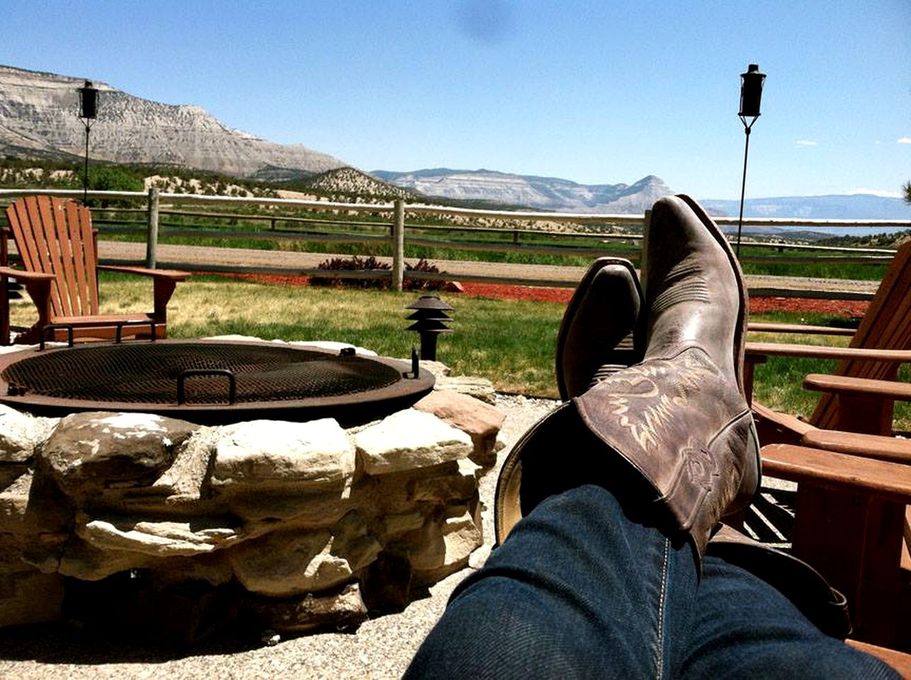 Luxury Safari Tents for Groups Only on Ranch near DeBeque, Colorado