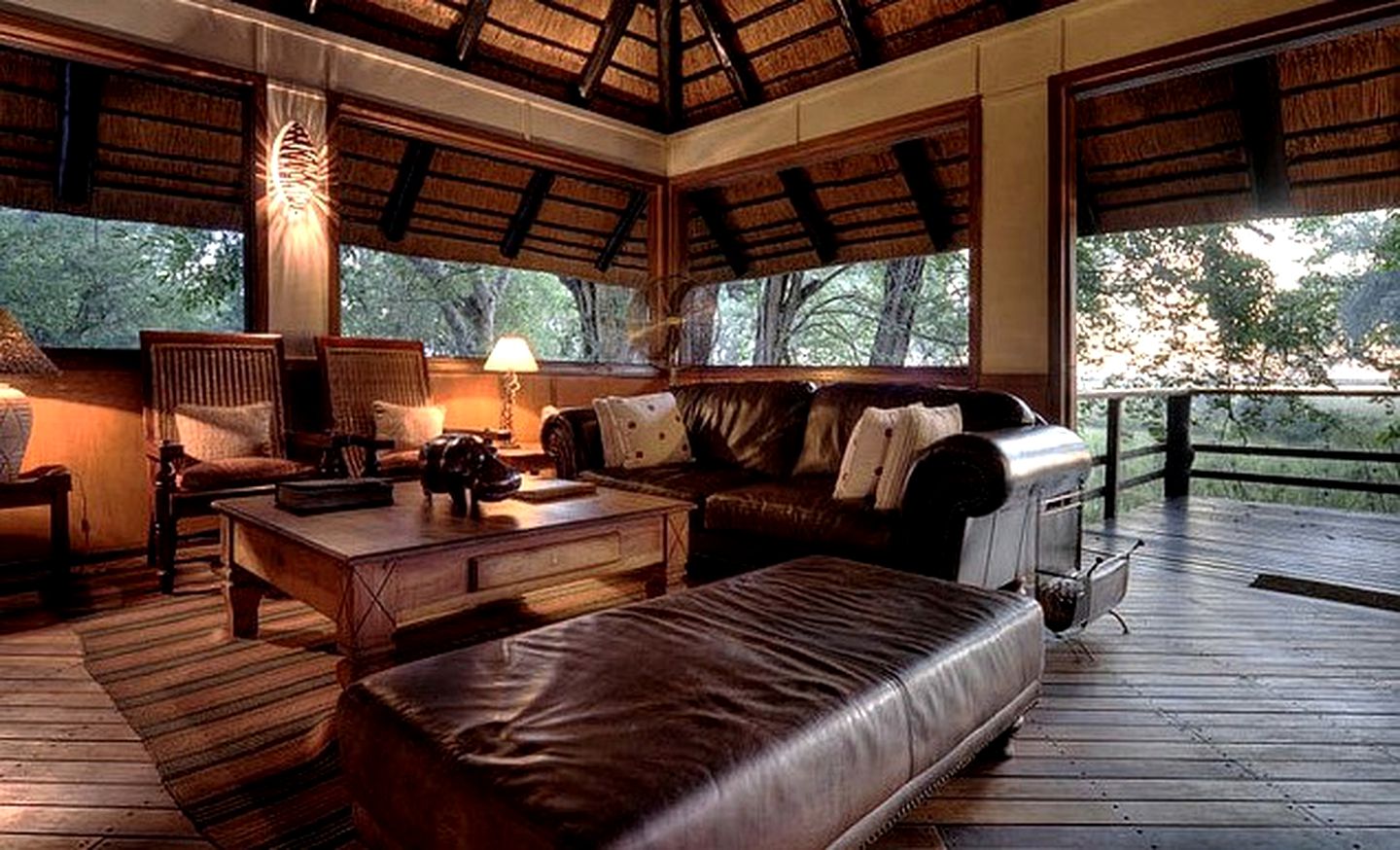 Luxury Safari Tents in the Xakanaxa Region of Botswana