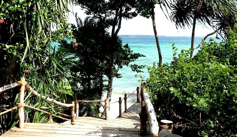 Huts (Finya, Pemba North Region, Tanzania)