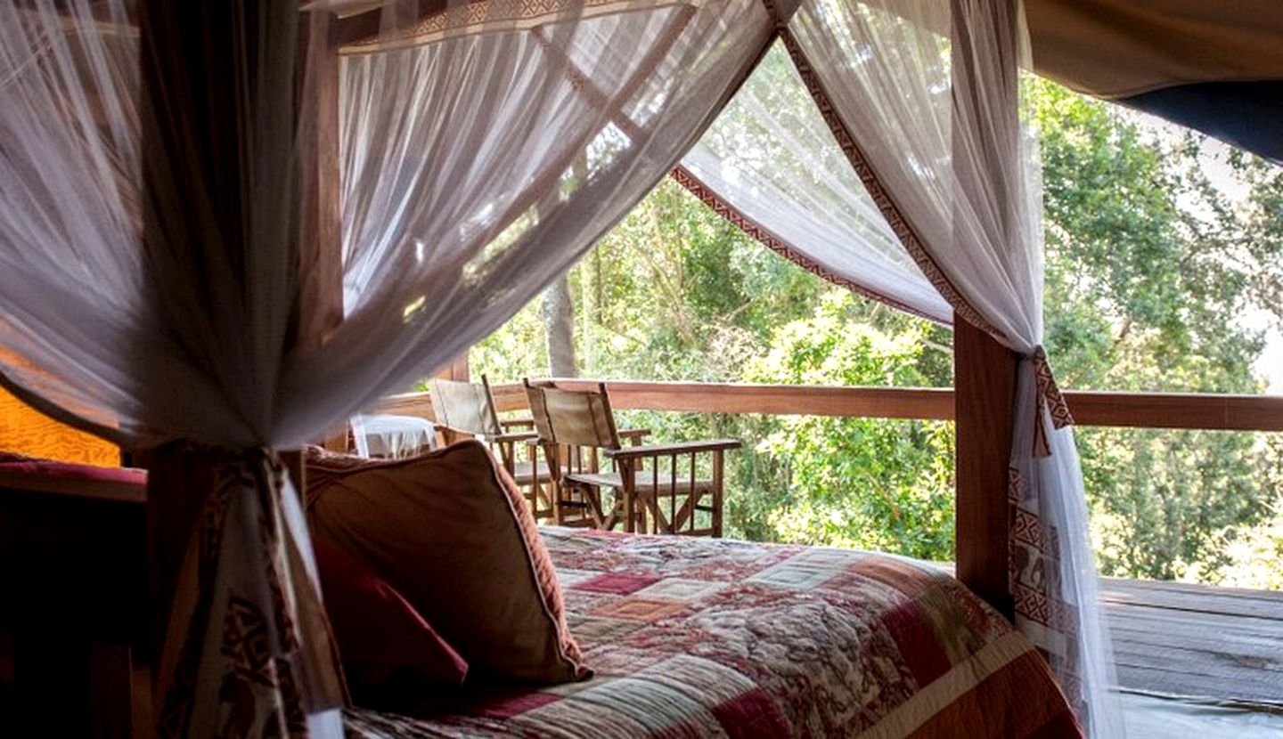 Luxury Safari Tents Overlooking the Stunning views of Maasai Mara Game Reserve