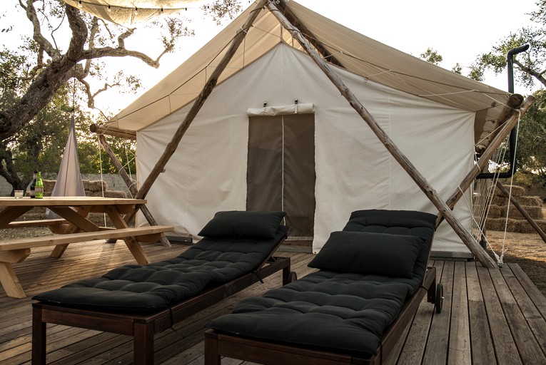 Tents (Lizzanello, Puglia, Italy)