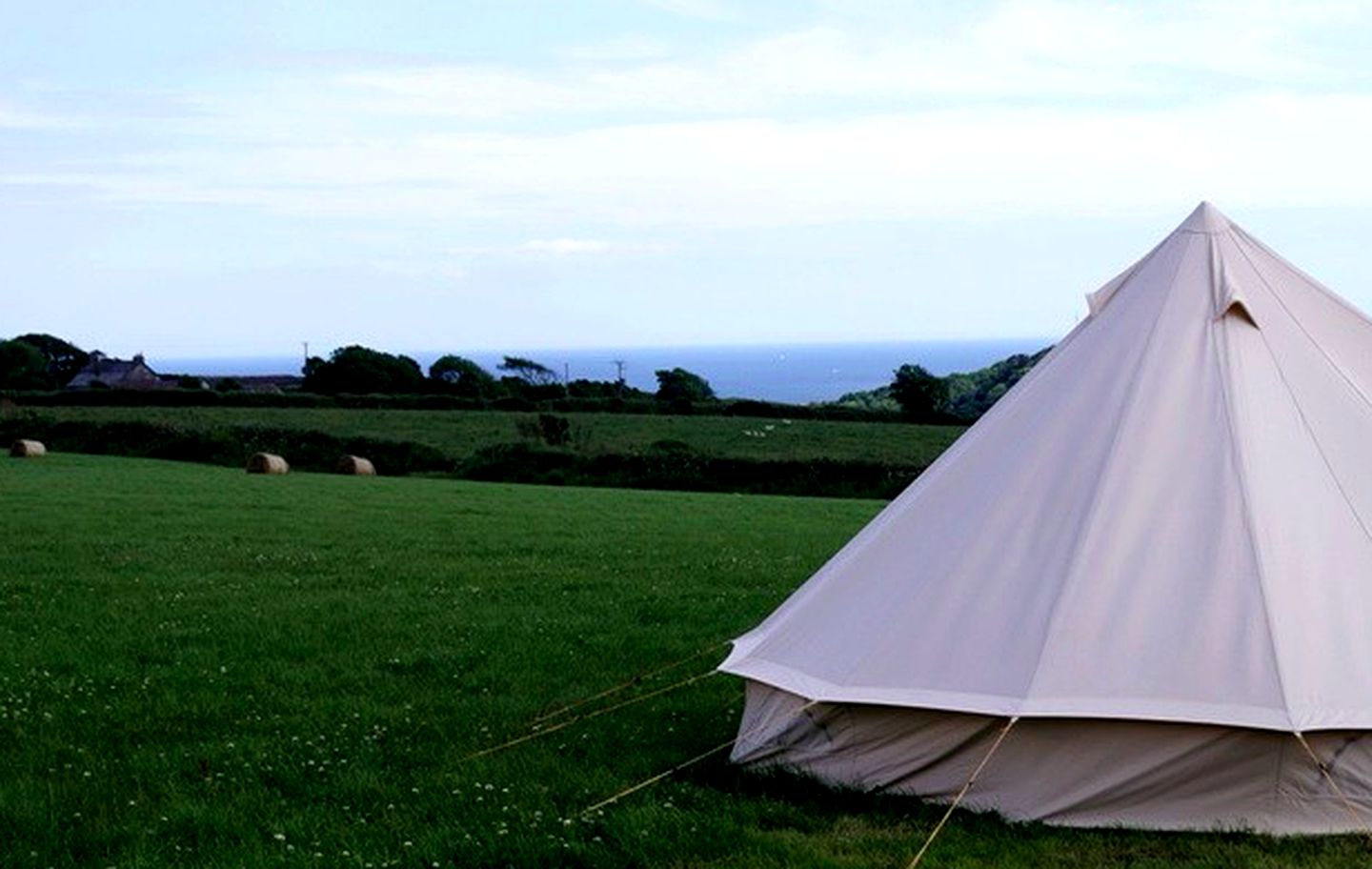 Luxury Tent near Southern England Coast