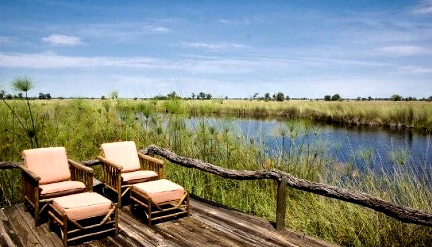 Luxury Tents in the Moremi Game Reserve of Botswana