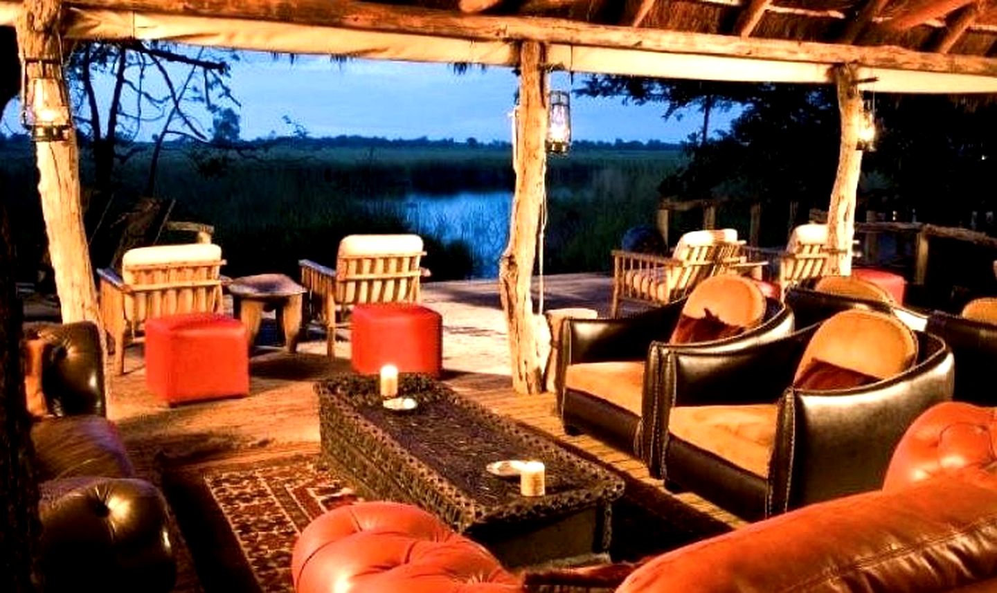 Luxury Tents in the Moremi Game Reserve of Botswana