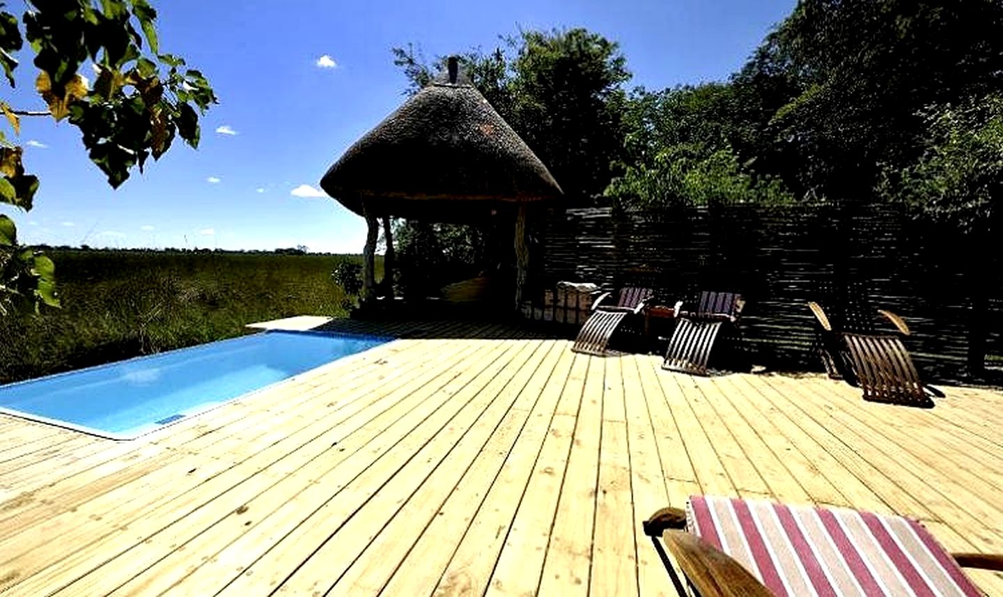 Luxury Tents in the Moremi Game Reserve of Botswana