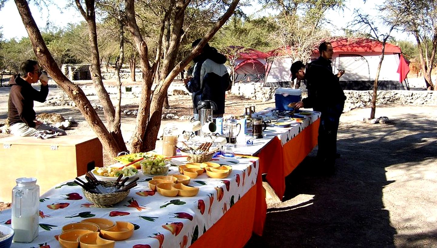 Luxury Tents in the National Park of Pampa del Tamarugal, Chile