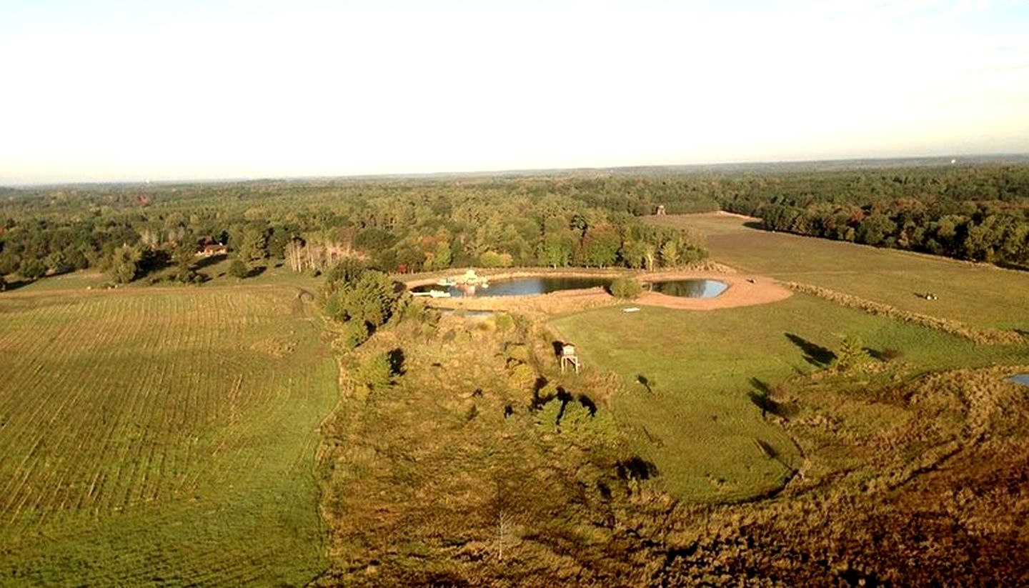 Luxury Tents Situated Within Nature Preserve in Central Wisconsin
